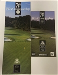 1992 PGA Championship Course Map & Guide And Daily Pairing Sheet