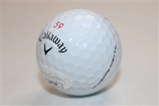 Annika Sorenstam Signed Callaway '59' Logo Golf Ball JSA ALOA