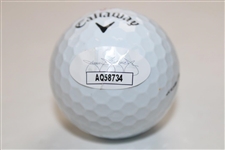 Annika Sorenstam Signed Callaway '59' Logo Golf Ball JSA ALOA