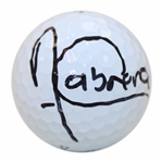 Angel Cabrera Signed Titleist Logo Golf Ball JSA ALOA