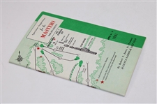 1961 Masters Tournament Official Spectator Guide - Gary Player Winner
