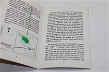 1961 Masters Tournament Official Spectator Guide - Gary Player Winner