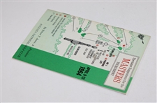 1964 Masters Tournament Spectator Guide - Arnold Palmer Winner