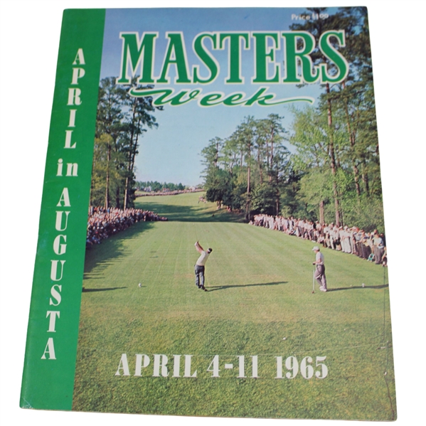 1965 April in Augusta Masters Week Magazine - April 4-11