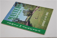 1965 April in Augusta Masters Week Magazine - April 4-11