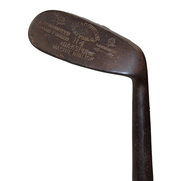 J Macgregor Dayton Bakspin Mashie Niblick