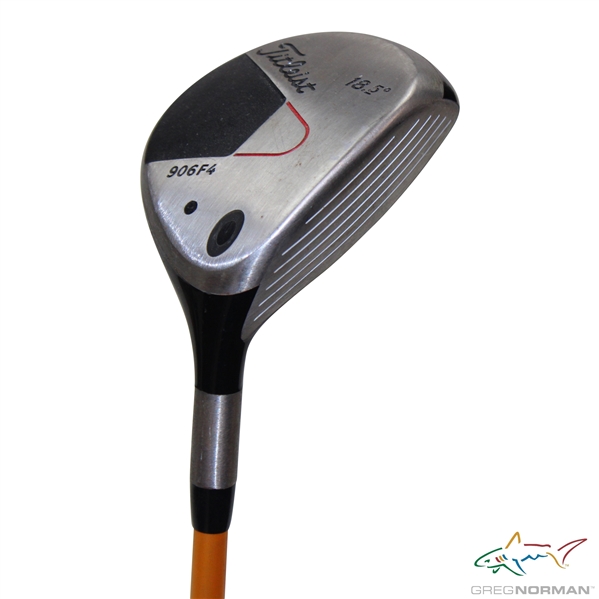 Greg Normans Personal Titleist 906F4 18.5 Degree Wood