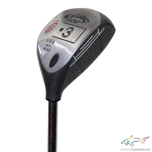 Greg Normans Personal Callaway Golf 3 Wood