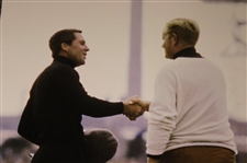 Jack Nicklaus & Gary Player Shaking Hands 1968 Open Championship 16x20 Photo JSA ALOA