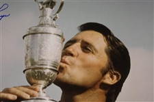 Gary Player Signed Claret Jug 16x20 Photo w/'59 68 74' JSA #CB46496
