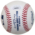 Gary Player Signed MLB Baseball w/HoF 74, 3x Masters, 65 US Open, 3x British Open, 2x PGA Inscr. JSA  #CA63076
