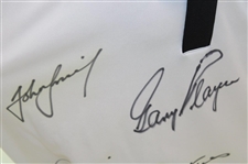 Gary Player & Twelve Others Signed Gary Player Invitational Polo JSA ALOA