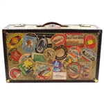 Joe Kirkwood's 1930 Travel Around the World with Walter Hagen Used Suitcase