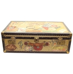 Joe Kirkwood's 1930 Travel Around the World with Walter Hagen Used Suitcase
