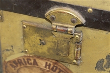 Joe Kirkwood's 1930 Travel Around the World with Walter Hagen Used Suitcase