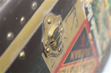 Joe Kirkwood's 1930 Travel Around the World with Walter Hagen Used Suitcase