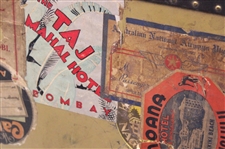 Joe Kirkwood's 1930 Travel Around the World with Walter Hagen Used Suitcase