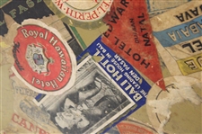 Joe Kirkwood's 1930 Travel Around the World with Walter Hagen Used Suitcase