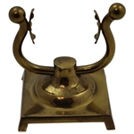 1922 Gruen Verithin 14k Gold Desk Clock Compliments Of Uniontown Country Club To Joe Kirkwood