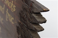 Joe Kirkwood's Hard Luck Shots Wooden Sign