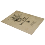 1923 Open Championship 'Bon Voyage To American Pros' Dinner Menu