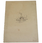 1923 Open Championship 'Bon Voyage To American Pros' Dinner Menu
