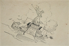 1923 Open Championship 'Bon Voyage To American Pros' Dinner Menu