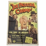 1946 "Joe Palooka, Champ" Starring Joe Kirkwood Jr w/Joe Louis Ltd Ed 46/616 Large Movie Poster