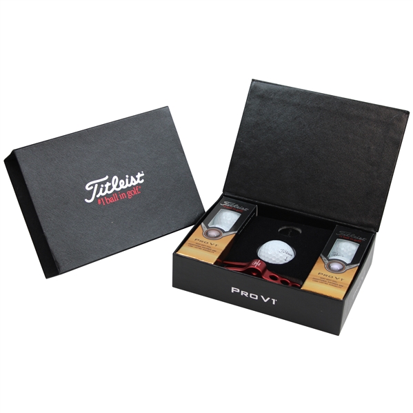 Titleist Commemorative Set (2) Sleeves Of Golf Balls + Pro-V & Scotty Cameron Divot Tool