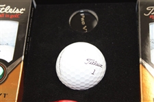 Titleist Commemorative Set (2) Sleeves Of Golf Balls + Pro-V & Scotty Cameron Divot Tool