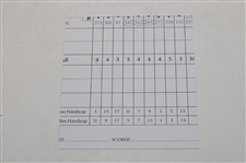 Jordan Spieth, Mark O'Meara & Wyndham Clark Major Wins Signed Scorecards/Cut JSA ALOA