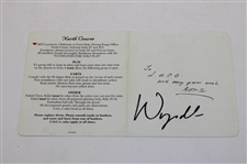 Jordan Spieth, Mark O'Meara & Wyndham Clark Major Wins Signed Scorecards/Cut JSA ALOA