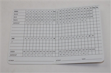 Jordan Spieth, Mark O'Meara & Wyndham Clark Major Wins Signed Scorecards/Cut JSA ALOA