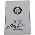 Lee Trevino Signed Oak Hill C.C. East Course Scorecard JSA ALOA