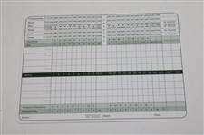Lee Trevino Signed Oak Hill C.C. East Course Scorecard JSA ALOA