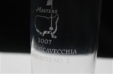 Mark Calcavecchia's 2007 Masters Tournament Hole No. 2 Steuben Crystal Eagle Glass