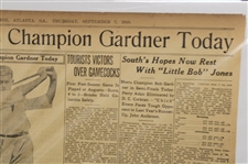1916 Atlanta Constitution Bobby Jones Little Bob Newspaper Article/Photo
