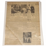 1916 Atlanta Constitution Bobby Jones Little Bob Newspaper Article/Photo