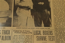 1916 Atlanta Constitution Bobby Jones Little Bob Newspaper Article/Photo