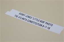 1916 Atlanta Constitution Bobby Jones Little Bob Newspaper Article/Photo