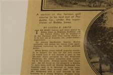 1927 Atlanta Journal Bobby Jones Southern Open & Open Championship Champion & Augusta National