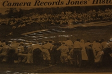 1930 Des Moines Register Jones 287 Wins U. S. Open & 1927 Bobby Jones 142 Ties Golf Mark Newspaper Article/Photos