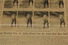 1934 Detroit News Bobby Jones Swing Sequence In Every Detail & NY Times Parade in 1930