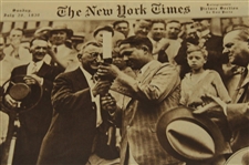 1934 Detroit News Bobby Jones Swing Sequence In Every Detail & NY Times Parade in 1930
