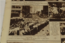 1934 Detroit News Bobby Jones Swing Sequence In Every Detail & NY Times Parade in 1930