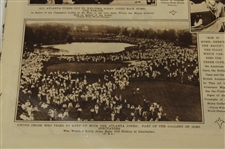 1934 Detroit News Bobby Jones Swing Sequence In Every Detail & NY Times Parade in 1930