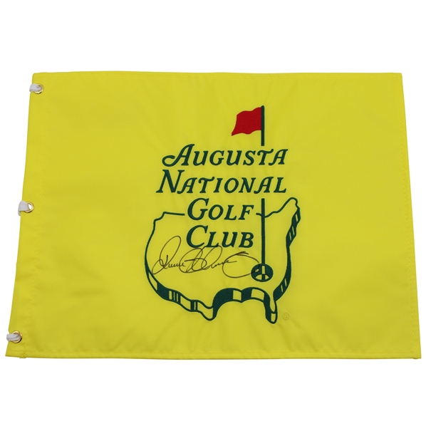 Rory McIlroy Signed Augusta National GC Member Only Embroidered Flag - New Style JSA ALOA