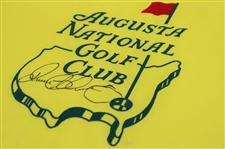 Rory McIlroy Signed Augusta National GC Member Only Embroidered Flag - New Style JSA ALOA