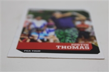 Justin Thomas Signed 2017 Sports Illustrated Kids Golf Card #605 JSA ALOA
