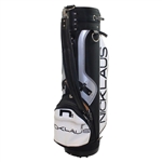 Jack Nicklaus Signed Black & White Nicklaus N1 Full Size Golf Bag JSA ALOA
